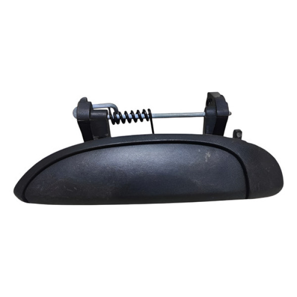 Maçaneta Externa Diant Esquerdo Renault Clio 2005 2006 2007 Preto Dianteira