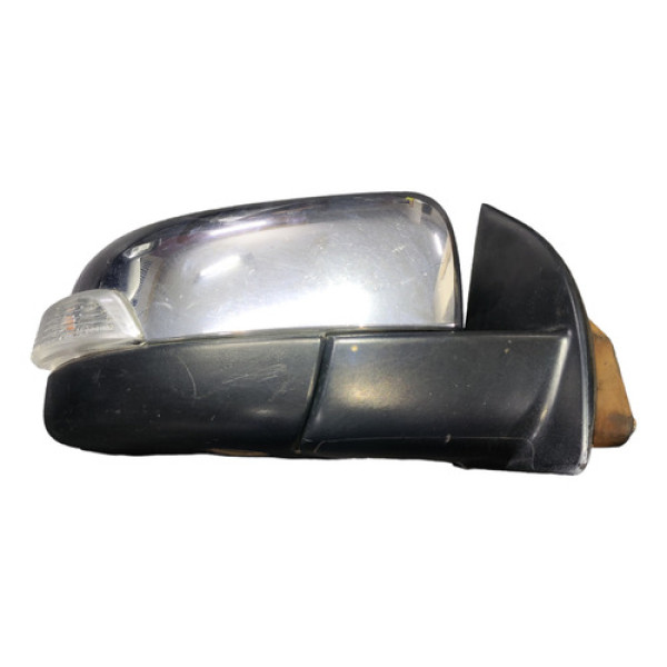 Retrovisor Direito Ranger Elétrico Cromado Pisca 2013 A 2015