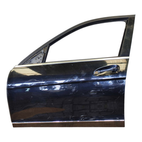 Porta Motorista Mercedes C180 C200 1.6 2008 A 2012 Dianteira Esquerdo Preto