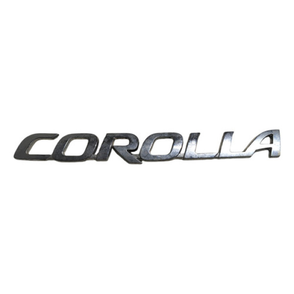 Emblema Traseiro Toyota Corolla 2020 2021 2022 2023 Prata