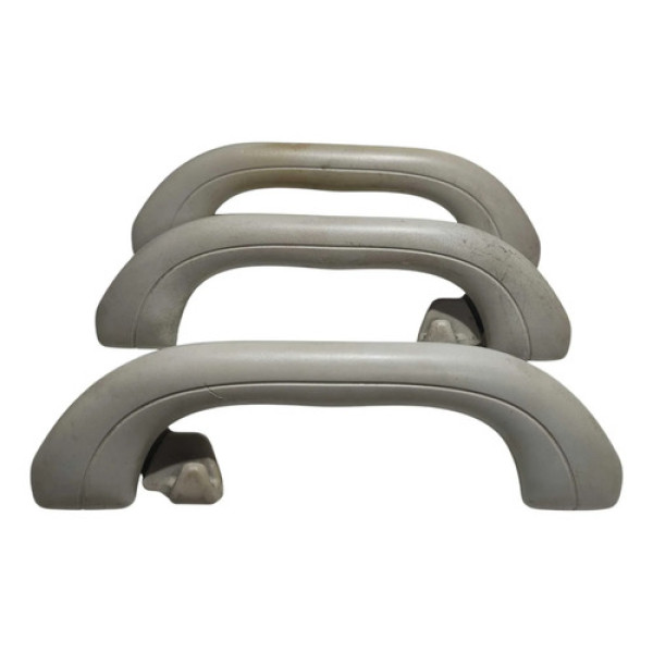 Jogo Alça Teto Pqp Jac J5 2012 2013 2014 Preto