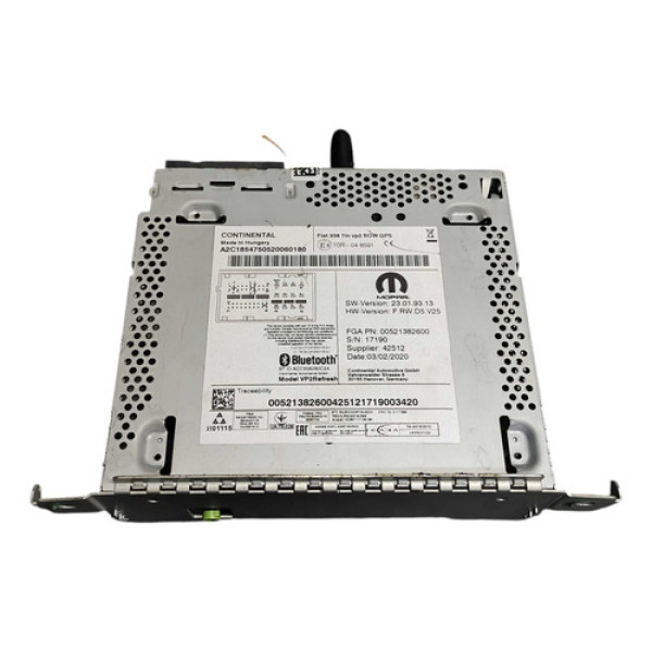 Modulo Central Multimidia Fiat Argo Trekking 1.3 2019 A 2021