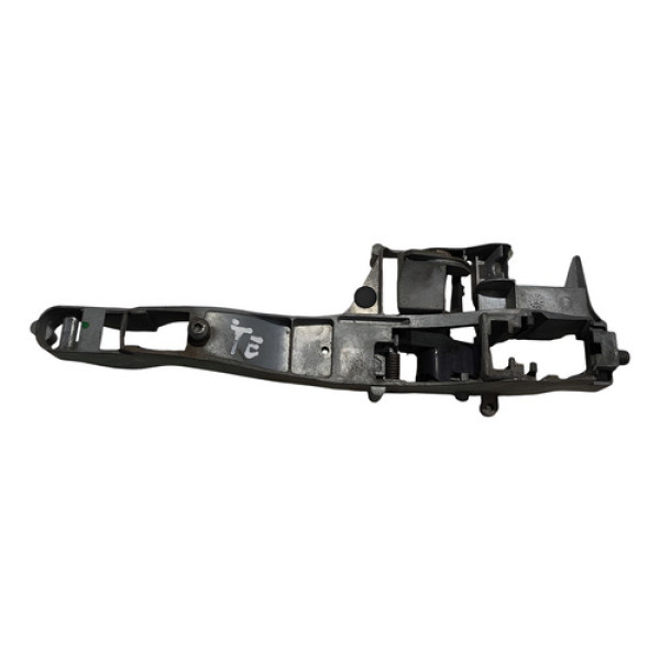 Suporte Maçaneta Ext Tras Esq Citroen C4 Pallas 2008 A 2013 Preto Traseira