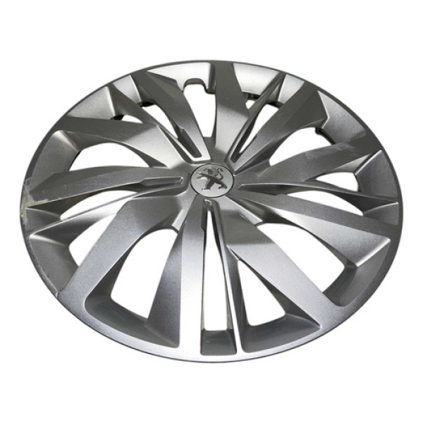 Calota Roda 9829717877 Peugeot 208 1.6 2020 2021 2022 Prata