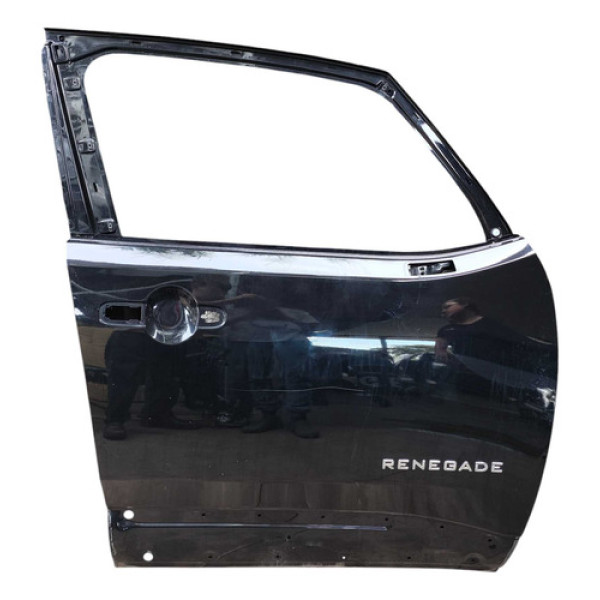 Porta Dianteira Direita Jeep Renegade T270 2022 2023 Dianteira Direito Preto