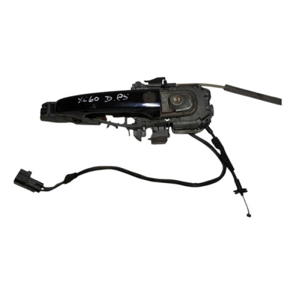 Maçaneta Diant Esquerda Volvo Xc60 T6 2.0 2010 2011 2012 Preto Traseira