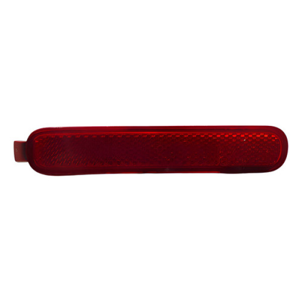 Refletor Esquerdo Parachoque Traseiro Fiat Siena 2008 A 2012 - Vermelho