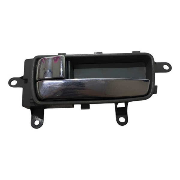 Maçaneta Interna Traseira Esquerda Nissan Sentra 2007/2013 Cromado Traseira