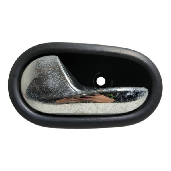 Maçaneta Interna Traseira Esq Renault Logan 2019 806714381r  - Preto - Traseira