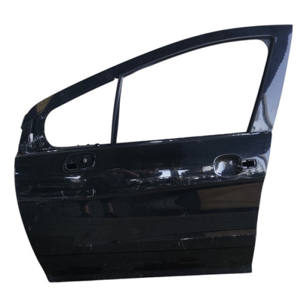 Porta Dianteira Esquerda Peugeot 408 Allure 2013 2014 Preto Esquerdo Dianteira