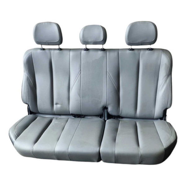 Banco Traseiro Couro Chevrolet S10 2.8 Ltz 2018 A 2020 Cinza