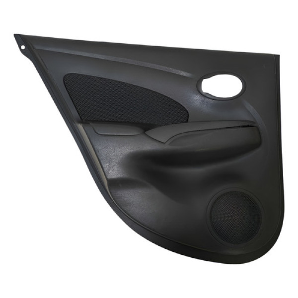 Forro Porta Traseiro Esquerdo Nissan Versa 1.6 2013 A 2019 Preto
