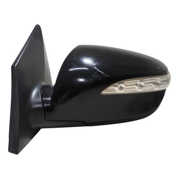 Retrovisor Esquerdo Hyundai Ix35 2010 A 2016 Preto Detalhe