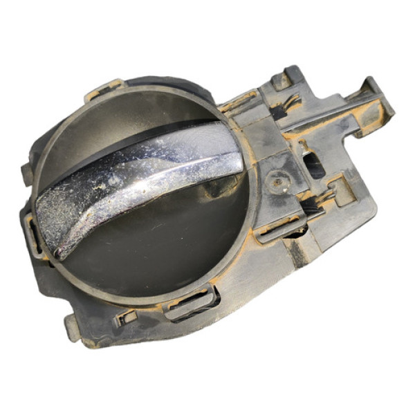 Maçaneta Int Tras Esq Citroen C3 2010 2011 2012 9680637477 Preto Traseira