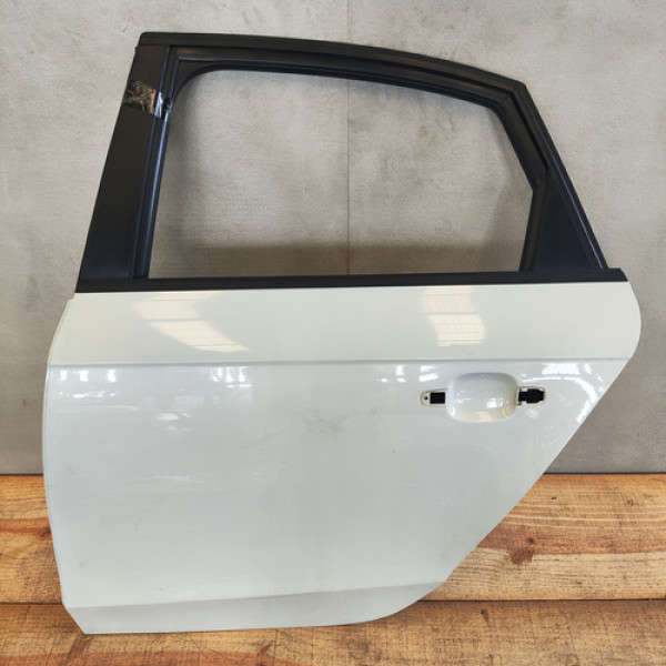 Porta Traseira Esquerda Audi A4 2013 2014 2015 Usado Dianteira Esquerda Branco