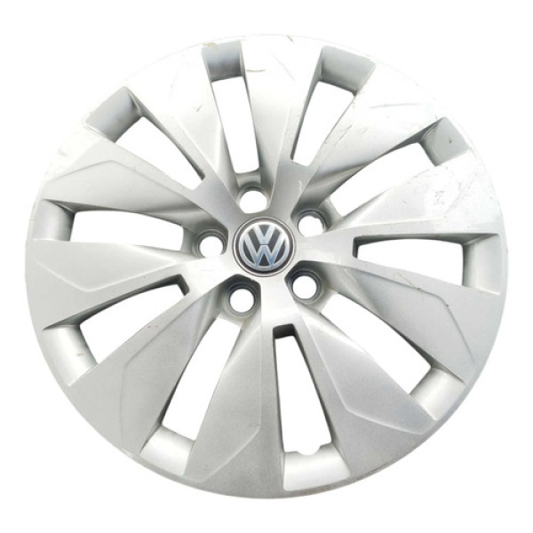 Calota Original Aro 15 Volkswagen Fox 2015/2017 Cinza