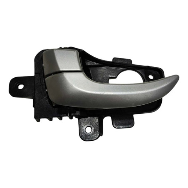 Maçaneta Interna Traseira Esquerda Hyundai I30 2014 A 2016 Prata Traseira