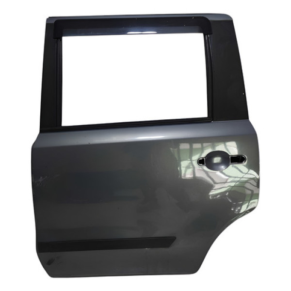 Porta Tras Esquerda Nissan Livina 2010/2014 Cinza C/detalhe Cinza Traseira Esquerda