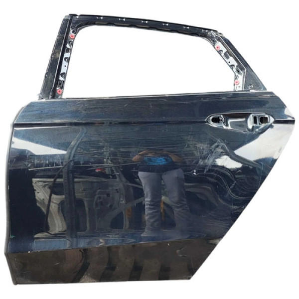 Porta Traseira Esquerda Ford Fusion 2013 A 2017 Traseira Esquerda Preto