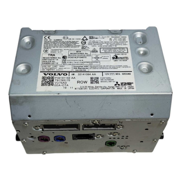 Central Multimídia Display Volvo Xc60 T8 2.0t Hib 2019/2022