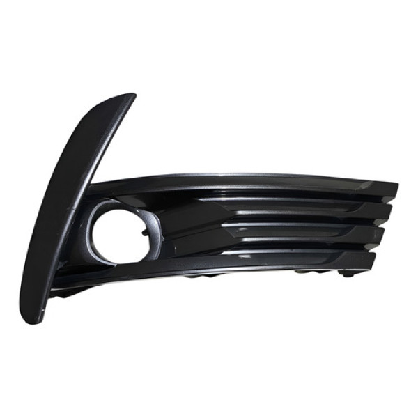 Moldura Grade Farol Milha Dir Toyota Corolla 2015 A 2018 Preto Direito