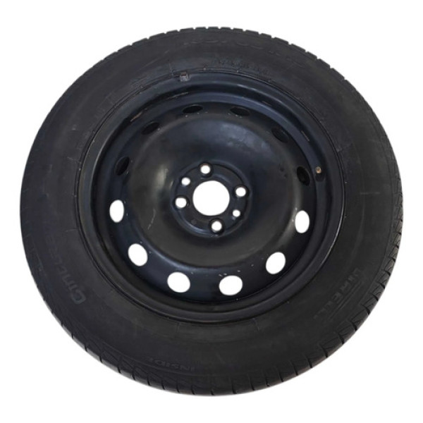 Roda Aro 15 C/pneu Fiat Strada 2020 2021 2022 2023 52176037 Preto