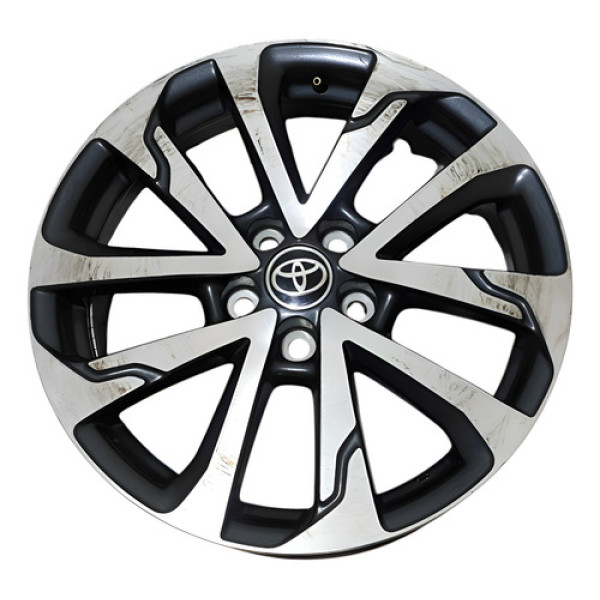 Roda Aro 18 Toyota Corolla Cross 2022 2023 2024 Detalhe Grafite