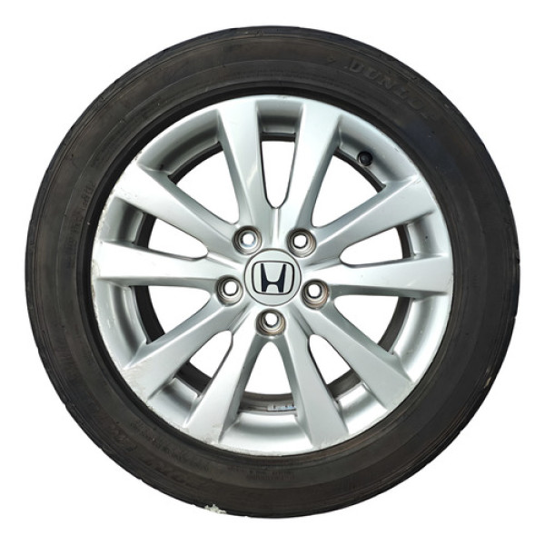 Roda 205/55r16 C/pneu Honda Civic 1.8 2013 2014 2015 Prateado