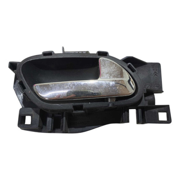 Maçaneta Interna Diant Direita Citroen C3 2012/15 9683446577 Preto Dianteira