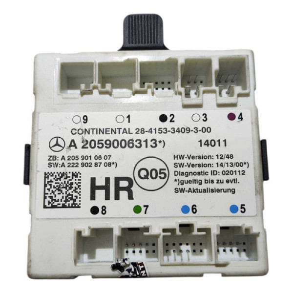 Módulo Porta Dianteira Esquerda Mercedes C180 2015 A 2019