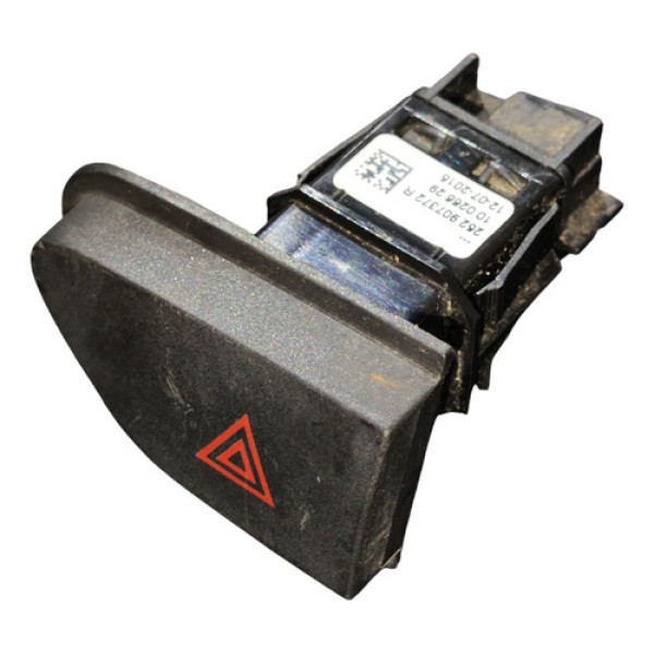 Botão Pisca Alerta Duster Oroch 2014 2015 2016 2.0 - Preto