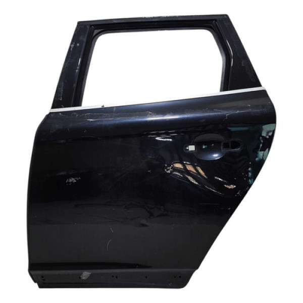 Porta Tras Esquerda Volvo Xc60 2010 A 2012 Preta C/detalhe Traseira Esquerda Preto