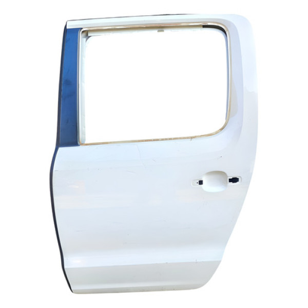Porta Traseira Esquerda Vw Amarok 2011 2012 2013 2014 2015 Branco Traseira Esquerda