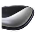Maçaneta Int Traseira Esquerda 92050977 Gm Omega 2003 A 2006 Prata Traseira