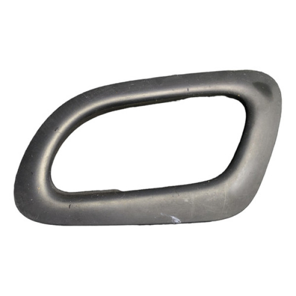 Moldura Maçaneta Interna Tras Esq Aircross Citroen 2011 2012 Preto Traseira