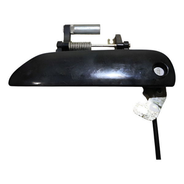 Maçaneta Ext Dianteira Esquerda Honda Fit 2009/2013 Detalhe Preto Dianteira