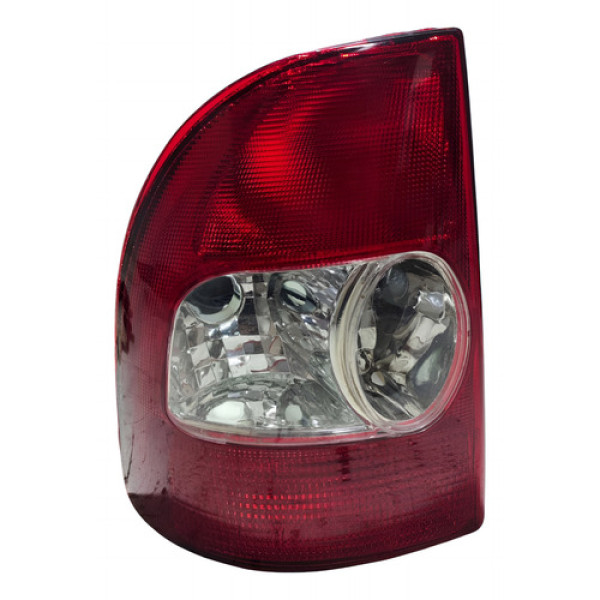 Lanterna Traseira Esquerda Fiat Strada 2001 2002 2003 2004 Esquerdo/motorista Vermelho