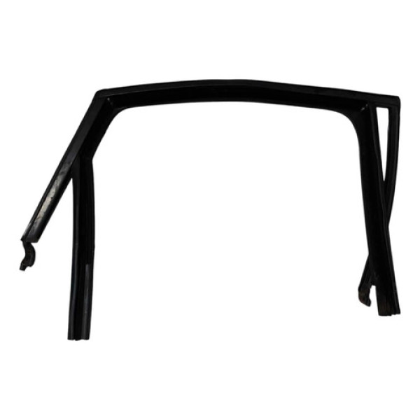 Canaleta Vidro Traseiro Direito Vw Polo 1.0 2018 A 2021 Preto