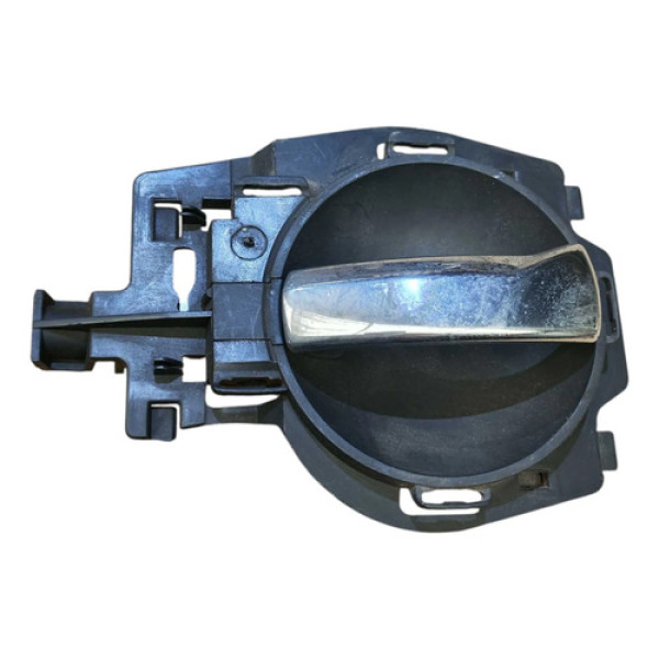 Maçaneta Interna Traseira Esquerda Citroen C3 2010 2011 2012 Preto Traseira