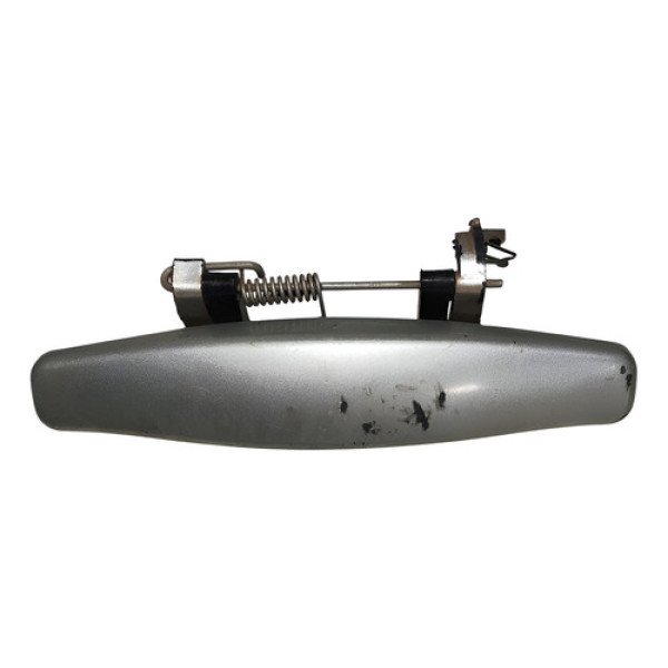 Maçaneta Ext Traseira Esquerda Renault Sandero 2009 A 2012 Prata Traseira