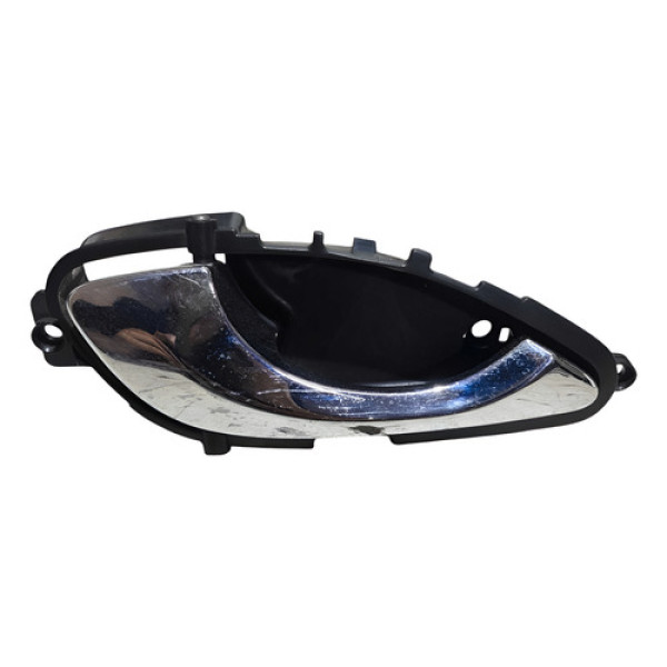 Maçaneta Interna Traseira Esquerda Jac J5 2014 2015 2016 - Cromado - Traseira