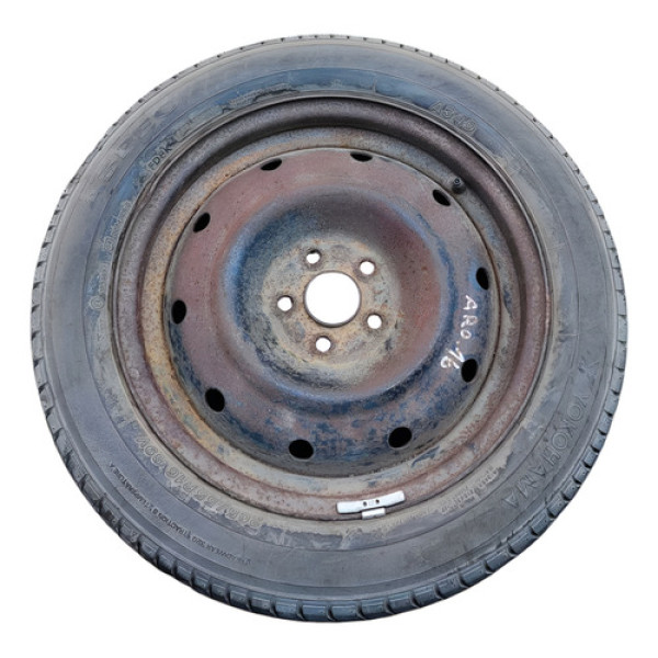 Roda Aro 16 C/ Pneu Subaru Forester 2009 2010 2011 C/detalhe Preto