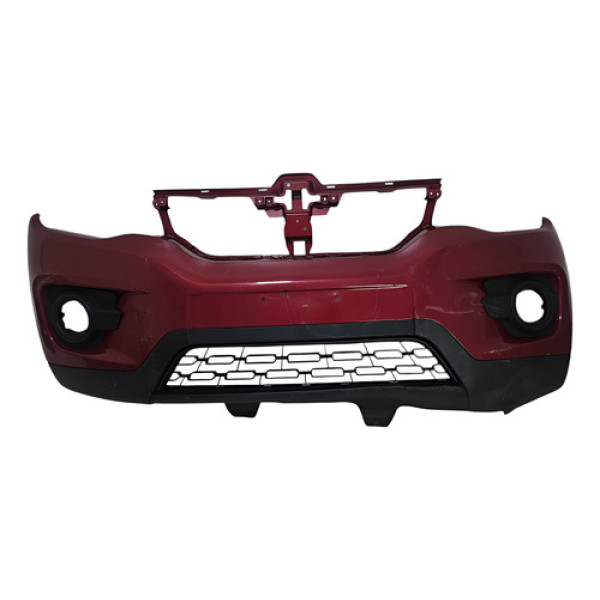 Parachoque Dianteiro Renault Kwid 2018 A 2021 C/detalhe - Vermelho
