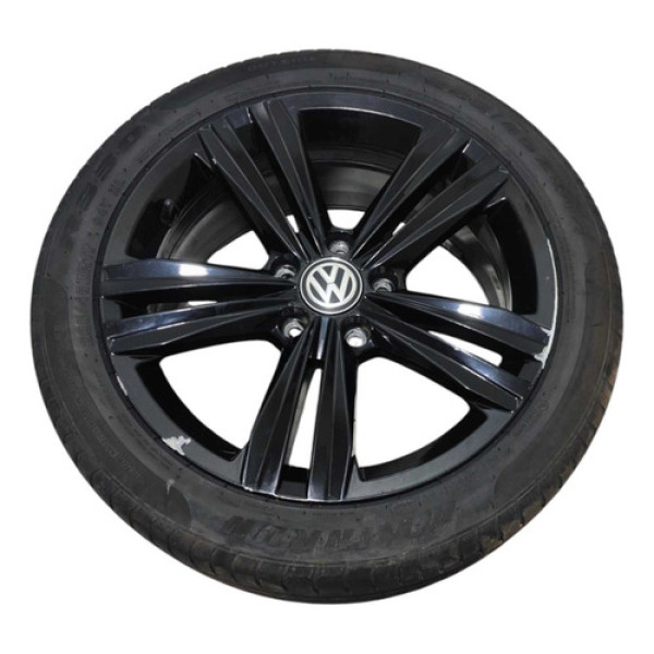 Roda Aro 17 Vw Jetta 250 Tsi Highline 2019/2021 C/pneu Preto