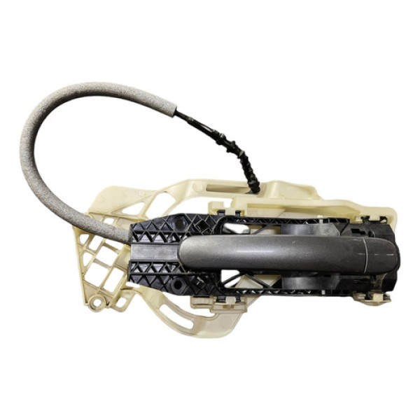 Maçaneta Externa Tras Esquerda Volkswagen Tiguan 2013 2014 Prata Traseira