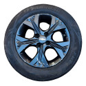 Roda Aro 15 C/pneu Gm Onix 2020 2021 A 2024 C/detalhe Preto