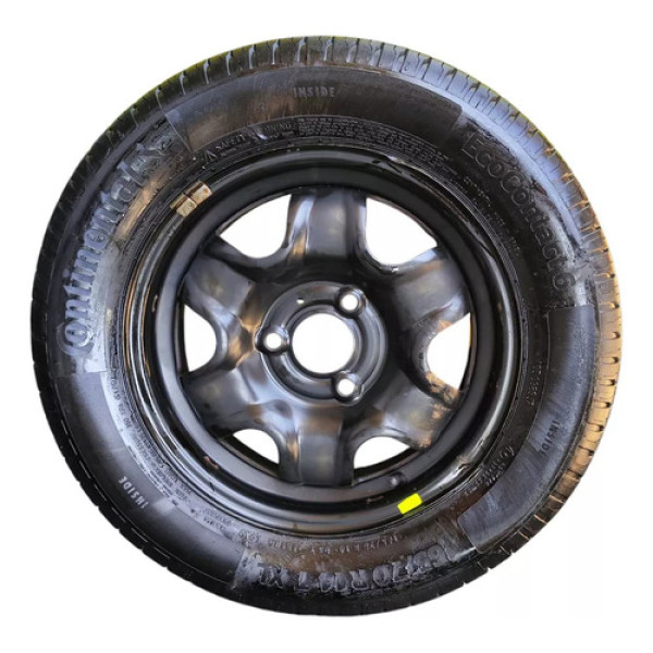 Volante Roda Aro 14 3 Furo Link C/pneu 165/70 Kwid 2019/2021