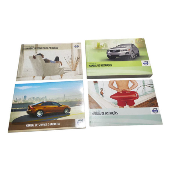 Moldura Manual Proprietário Volvo Xc60 2011 2012