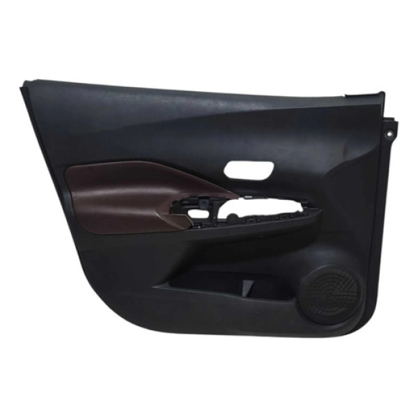 Forro Porta Diant Esq 809015ra0a Nissan Kicks Aut 2016/2018 Preto E Marrom