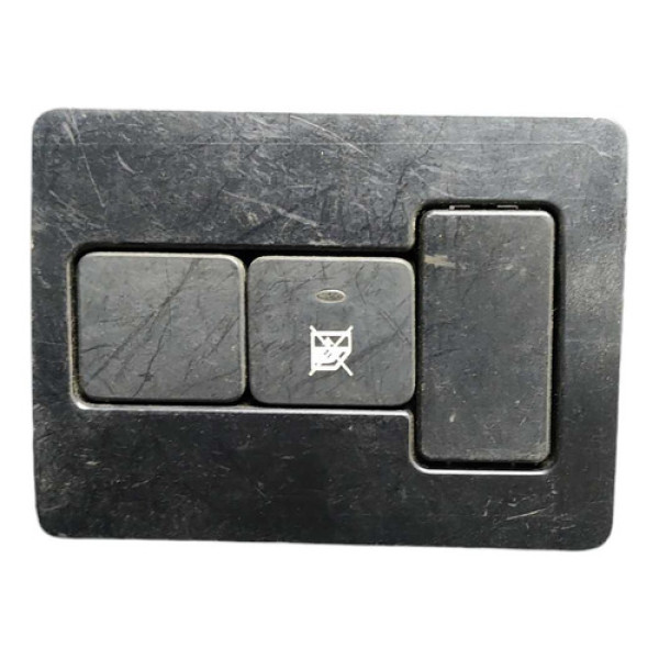 Moldura Botão Trava 9672533577 Citroen C3 Aircross 2012/16 